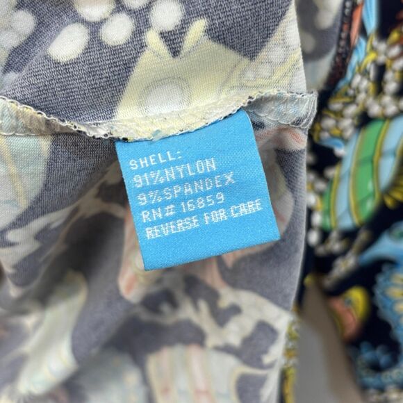 J McLaughlin 3/4 Sleeve Tee T-Shirt Top Size Small Catalina Cloth Fish C056 -11 - Picture 7 of 15